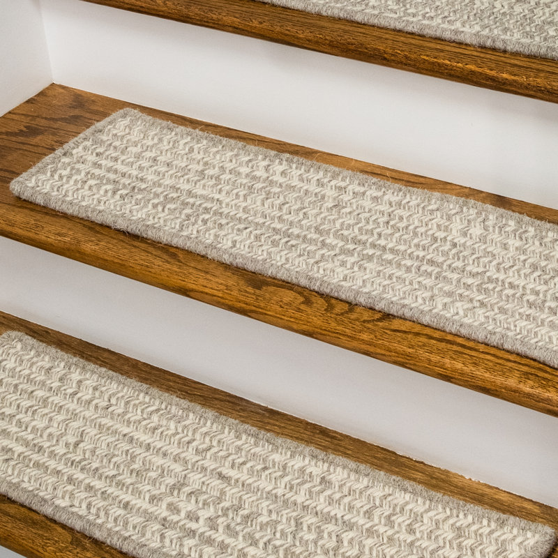 Tapis d'escalier Kylem, Gris foncé