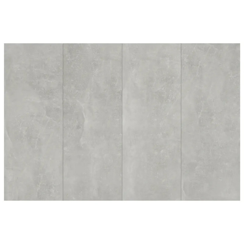 Jasamine Super King (6') Solid Wood Headboard, Grey