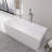 Freestanding Solid Surface Soaking Bathtub For Bathroom