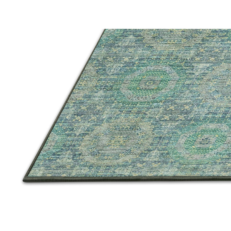 Abstract Indoor Rug, Rectangle 6' x 9'