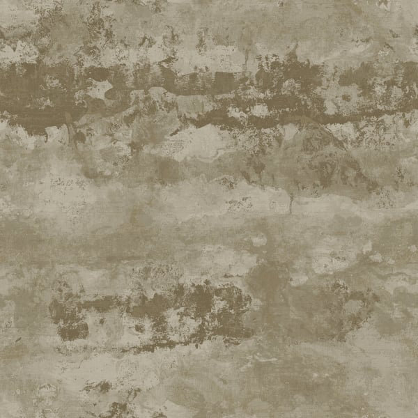 Elegance 10m x 53cm Satin Wallpaper Roll, Bronze Brown