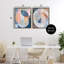Ensemble de cadres flottants 2 pièces Pastel Centric Geometrics, conception par Ramona Murdock-1026959802-1026959807