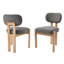 Ensemble de chaises de salle à manger en bois massif, chaise de salle à manger rembourrée en tissu de style campagnard moderne, chaises de cuisine, pieds en bois pour salle à manger, salon, chambre à coucher (chaises seulement)-1746900691-1746900694