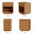 21.6"W Fluted Wooden Nightstand-1317123253-1317123252