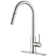 Single handle kitchen faucet with two pull-down water outlet modes