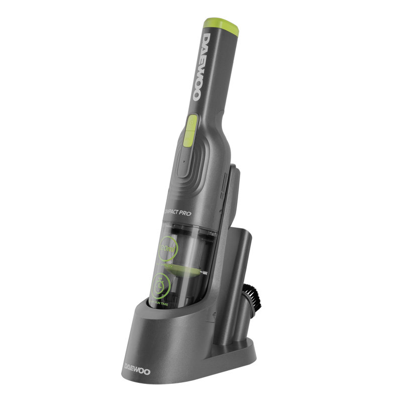 Daewoo Cyclone Compact Pro Cordless Handheld Vacuum Cleaner with HEPA Filter and Charging Dock