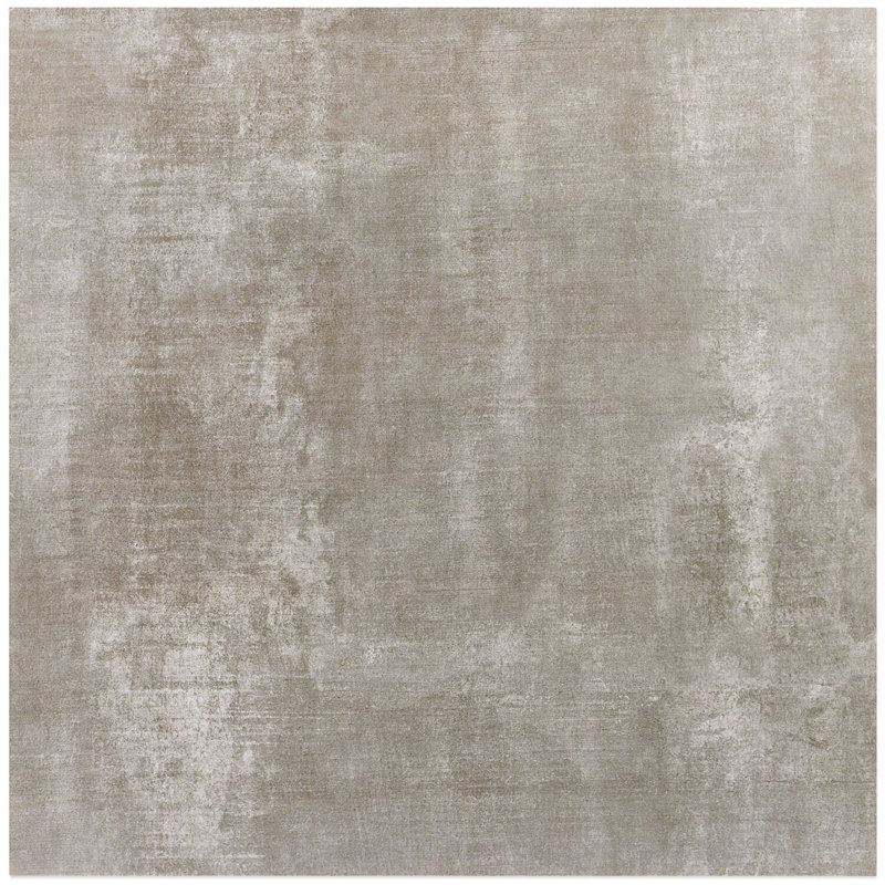 Carrelage mural et de sol en porcelaine aspect ciment Core Cement 24 po x 24 po, Cendré