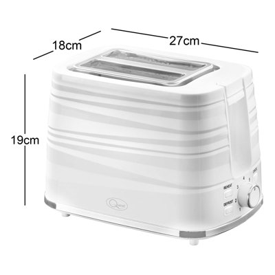 Harmony 2 Slice Toaster - Black