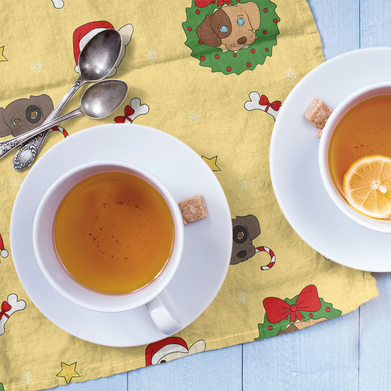 Waffle Tea Towel Kitchen Towel, Poly Twill