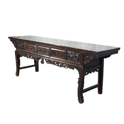 96'' Solid Wood Console Table