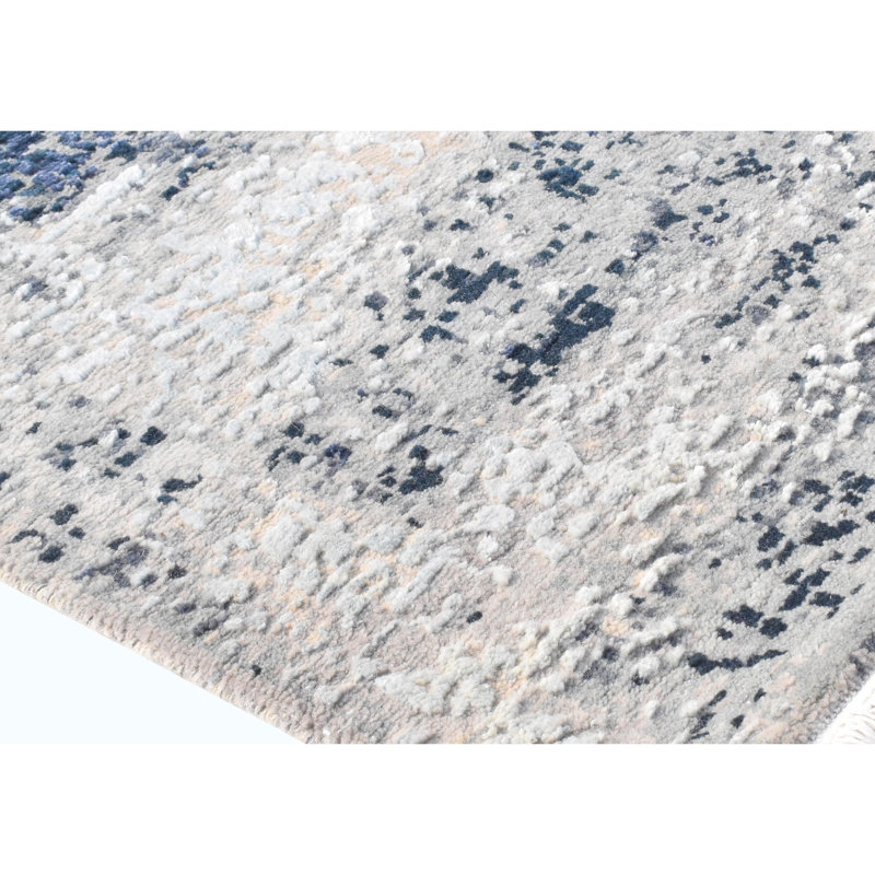 Abstract Area Rug, Round 6'