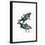 « fish reflection », reproduction d’art encadrée-20586309