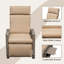 Chaise de patio inclinable avec coussins-457597642