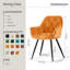 Nolen Upholstered Velvet Dining Chair with Arm-764571723