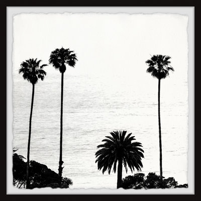 Towering Palm Trees - Single Picture Frame Print