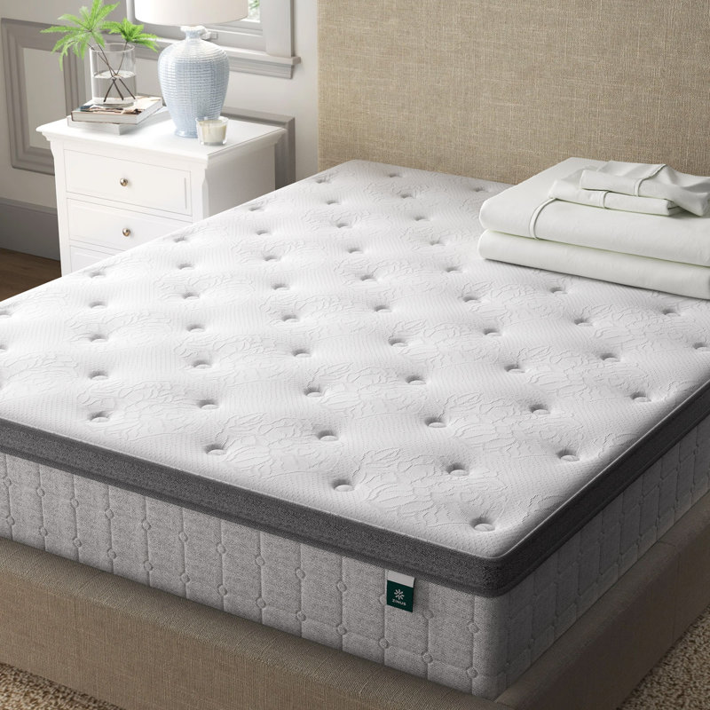 Efigenia 12" Medium Cooling Gel Hybrid Mattress, Twin