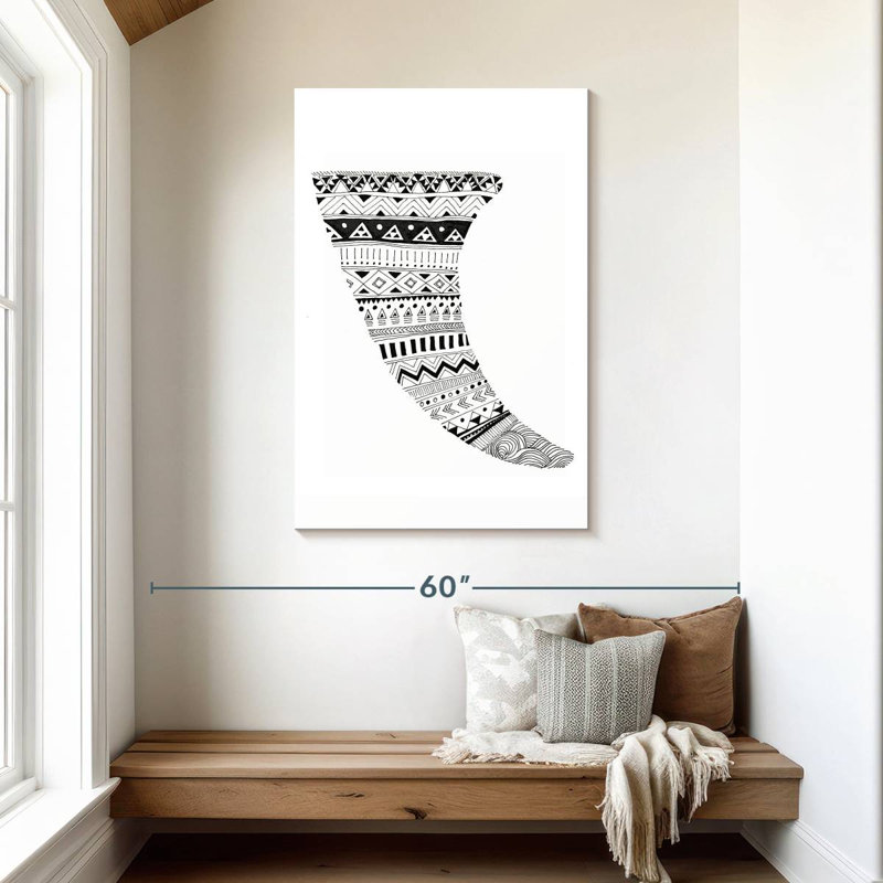 Kerner Aztec Fin, 45" H x 30" W