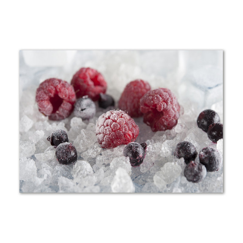 Frozen Forest Fruits 1 Piece Wrapped Canvas Wall Art