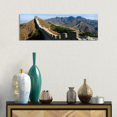 Great Wall Of China by Panoramic Images - Wrapped Canvas Panoramic Gallery-Wrapped Canvas Giclée
