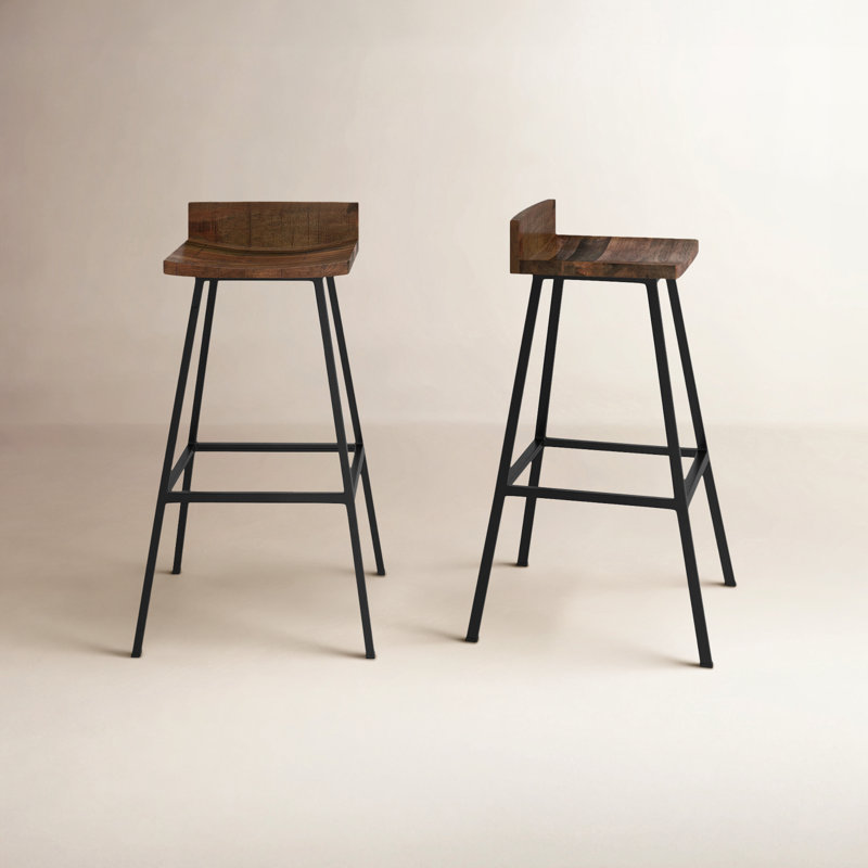 Chablis Solid Wood 27" Counter Stool