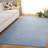 Elyh Handtufted Recycled Cotton & Viscose Rug in Blue-1227420976