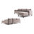 Upholstered Sectional-2088984084