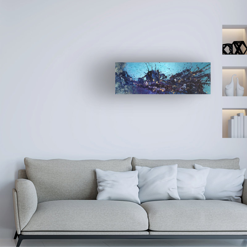 «I Will Not Be Controlled» par Aleta Pippin, reproduction d'art sur toile panoramique, H 6 po x l 19 po x P 2 po