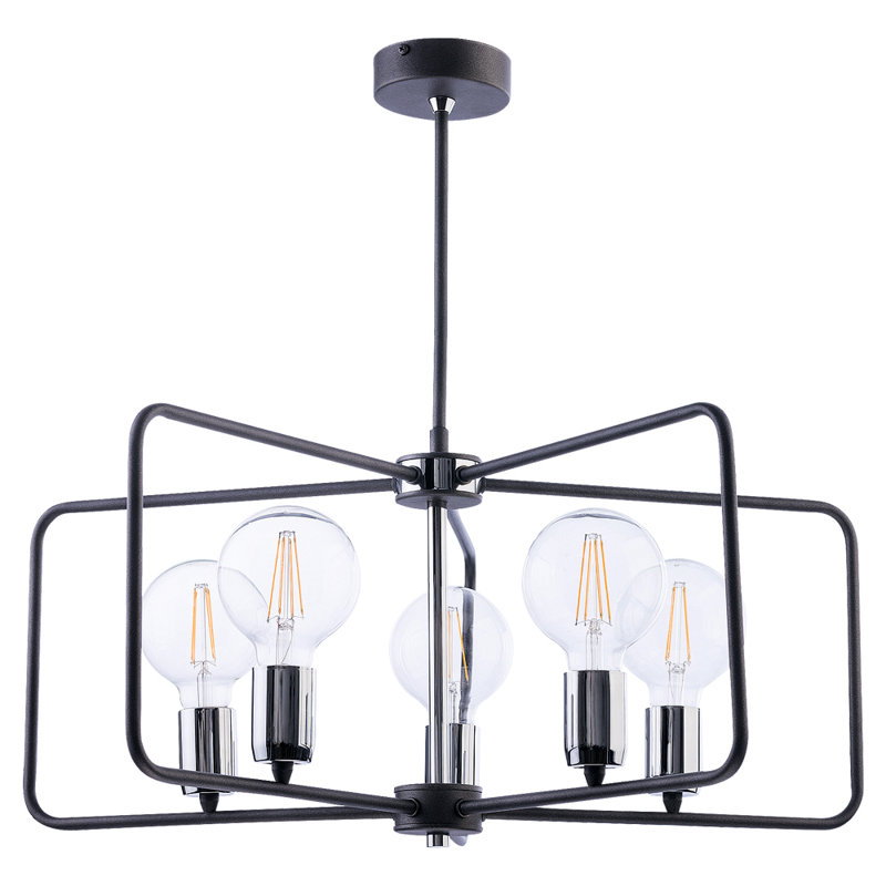 Coupland 5 - Light Geometric Chandelier