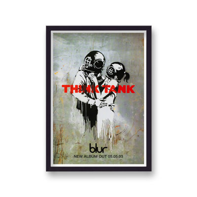 Blur Think Tank - Single Picture Frame Print