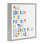 «Motivational Energy You Put Out Rainbow Text» par Moira Hershey, reproduction d'art graphique sur toile