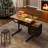 Black Drafting Drawing Table With Stool And 3 Drawers