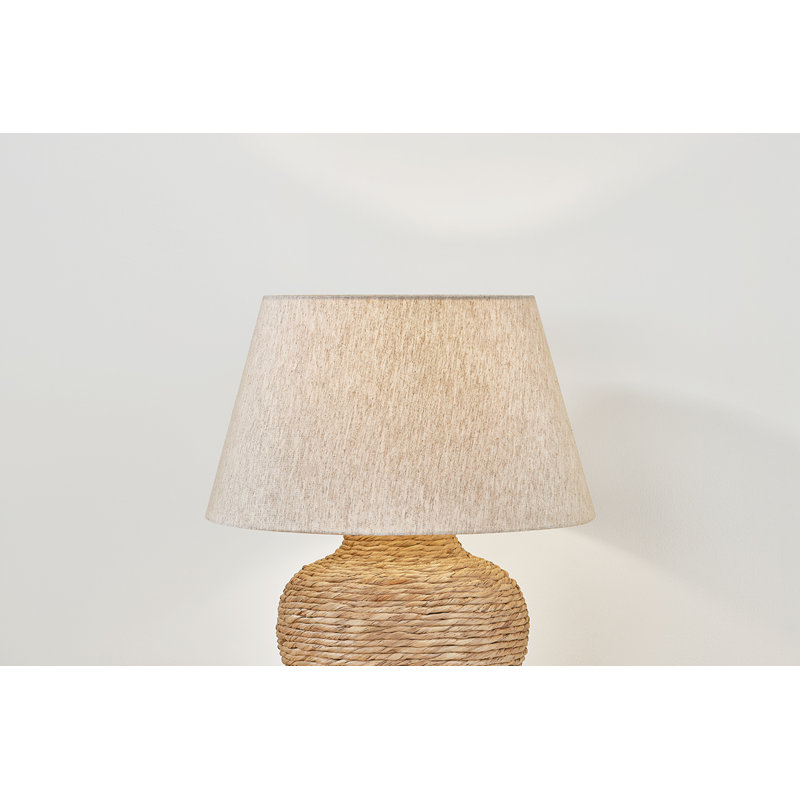Lampe de table 1 lumière en laiton patiné Troy Lighting Malik