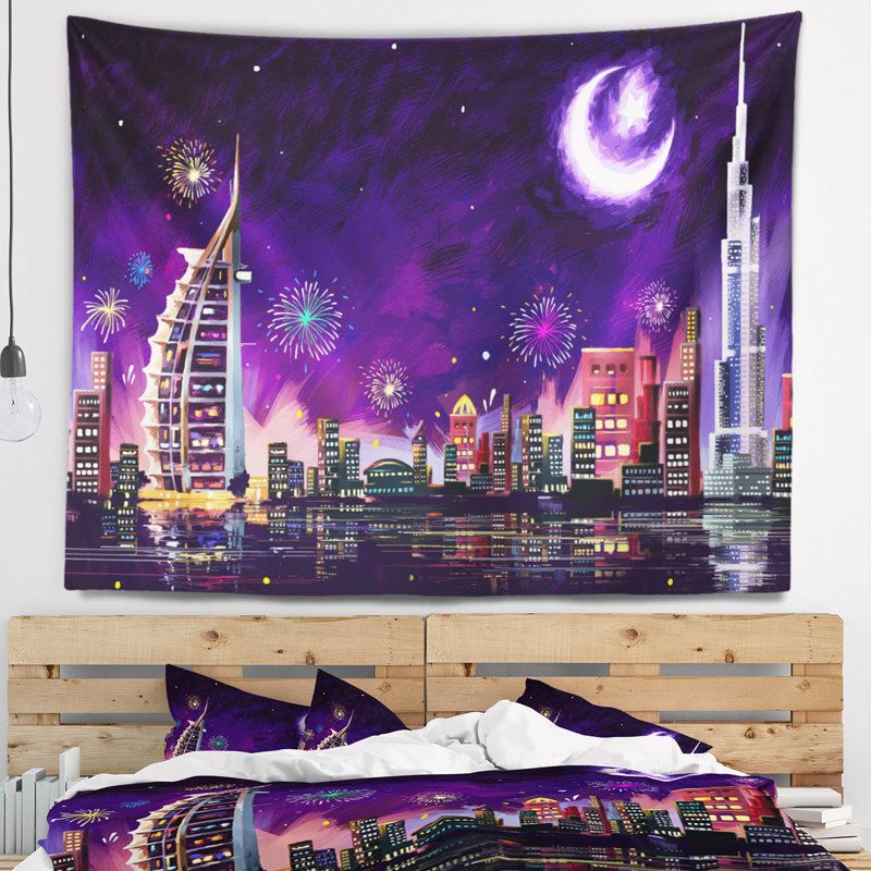 Polyester Tapestry, H 68 po x l 80 po