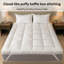 Microfibre Deep Fill 10cm Mattress Topper-1058628145