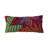 Embroidered Reversible Throw Pillow