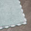 Laura Ashley Heathered Crochet Border Bath Rug-1457098114-1447749536
