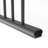 Deckorators Aluminum Classic 36 in. x 93 in. Textured Black Line Rail Kit
