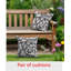 Indoor / Outdoor Floral Square Cushion-1489259267