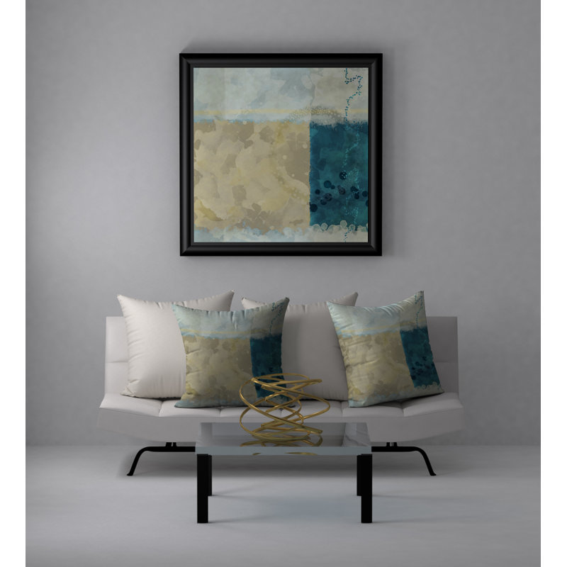 Housse d’oreiller carrée et insert, 24" X 24"