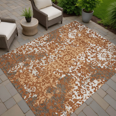 Tapis intérieur / extérieur lavable à la machine Chantille ACN2979 Global