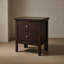 Table de chevet chic avec tiroirs de rangement-1356573754