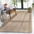 Nenuphar Natural Fiber Hand Woven Jute Solid Color Rug-649280292