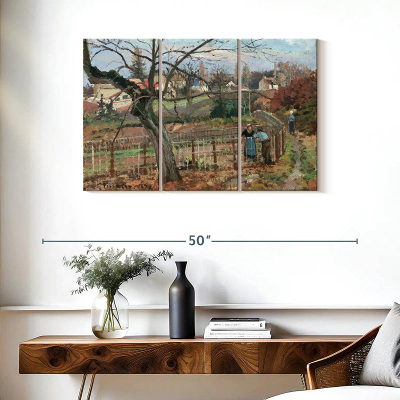 Alvord The Fence 1872, H 24 po x l 38 po