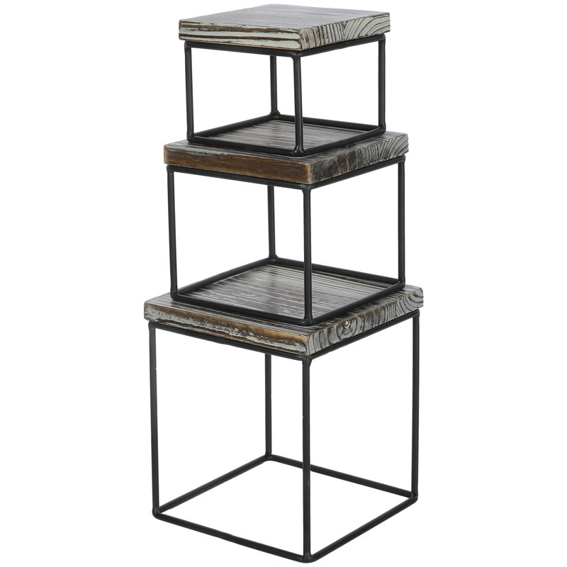 Wood Tiered Stand