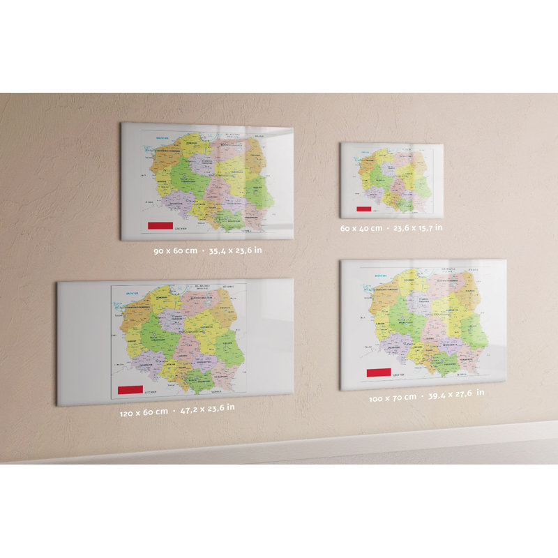 Magnetic Glass Dry Erase Board