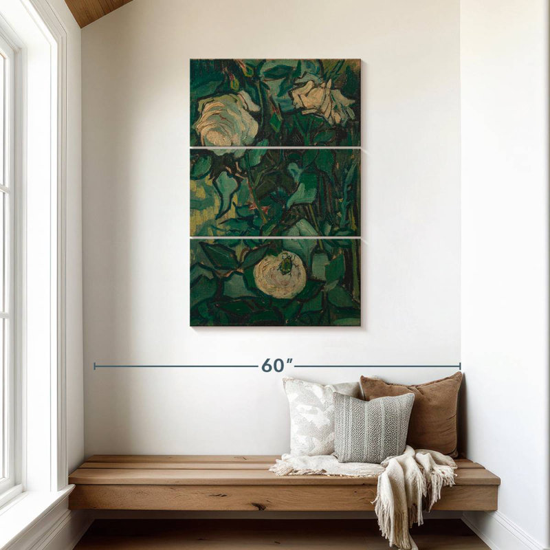 Harnek Roses 1889, 45" H x 28" W