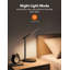 Lampe de bureau 4,7 po noire USB