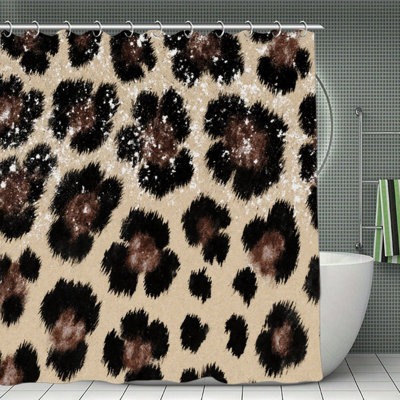Rideaux de douche Leopard