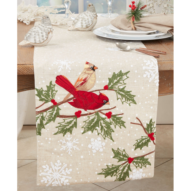Graceful Perched Birds Runner