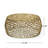 Freitas 27.5'' W Aluminum Round Coffee Table with Gold Top